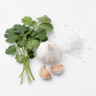Of Garlic, Cilantro, Sea Salt