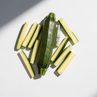 Sized Zucchini, Cut Into Frie