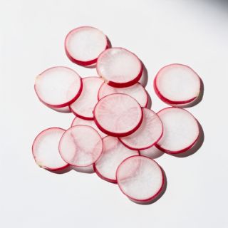 Radishes, Very Thinly
