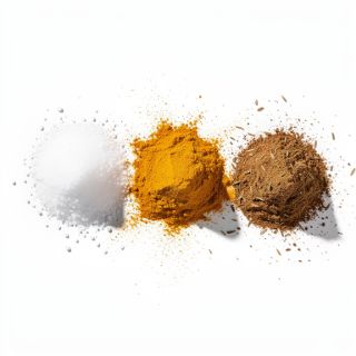 Salt, Turmeric, Cumin (Seasonings)