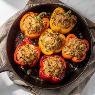 Quinoa Stuffed Peppers (Vegan)