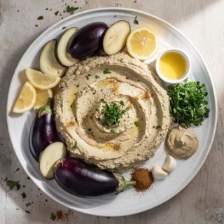 Oil-Free Baba Ghanoush