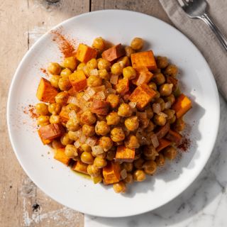 Savory Chickpea Breakfast Hash