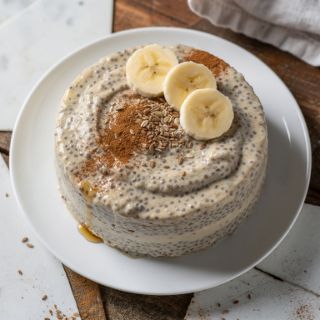 Banana Cream Chia Pudding