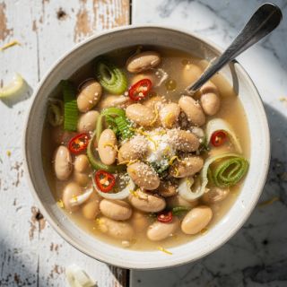 Miso Brothy Beans