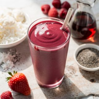 Cauliflower–Berry Metabolic Smoothie