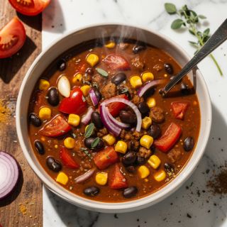Black Bean and Corn Chili