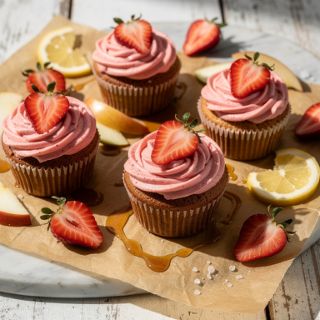 Vegan Strawberry Cupcakes