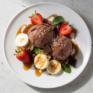 Strawberry-Chocolate Ice Cream