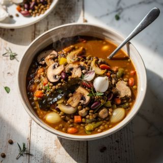 Clean-Your-Pantry Lentil-Vegetable Stew