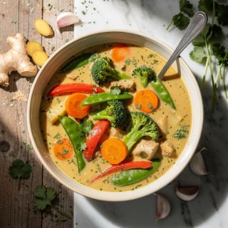 Quick and Easy Thai Vegetable Stew